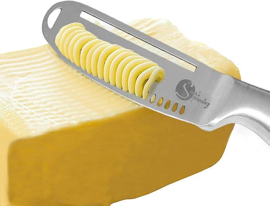 Simple Preading Magic Butter Knife Spreader and Curler - Curl Your Butter with Ease 3 Different Ways x1