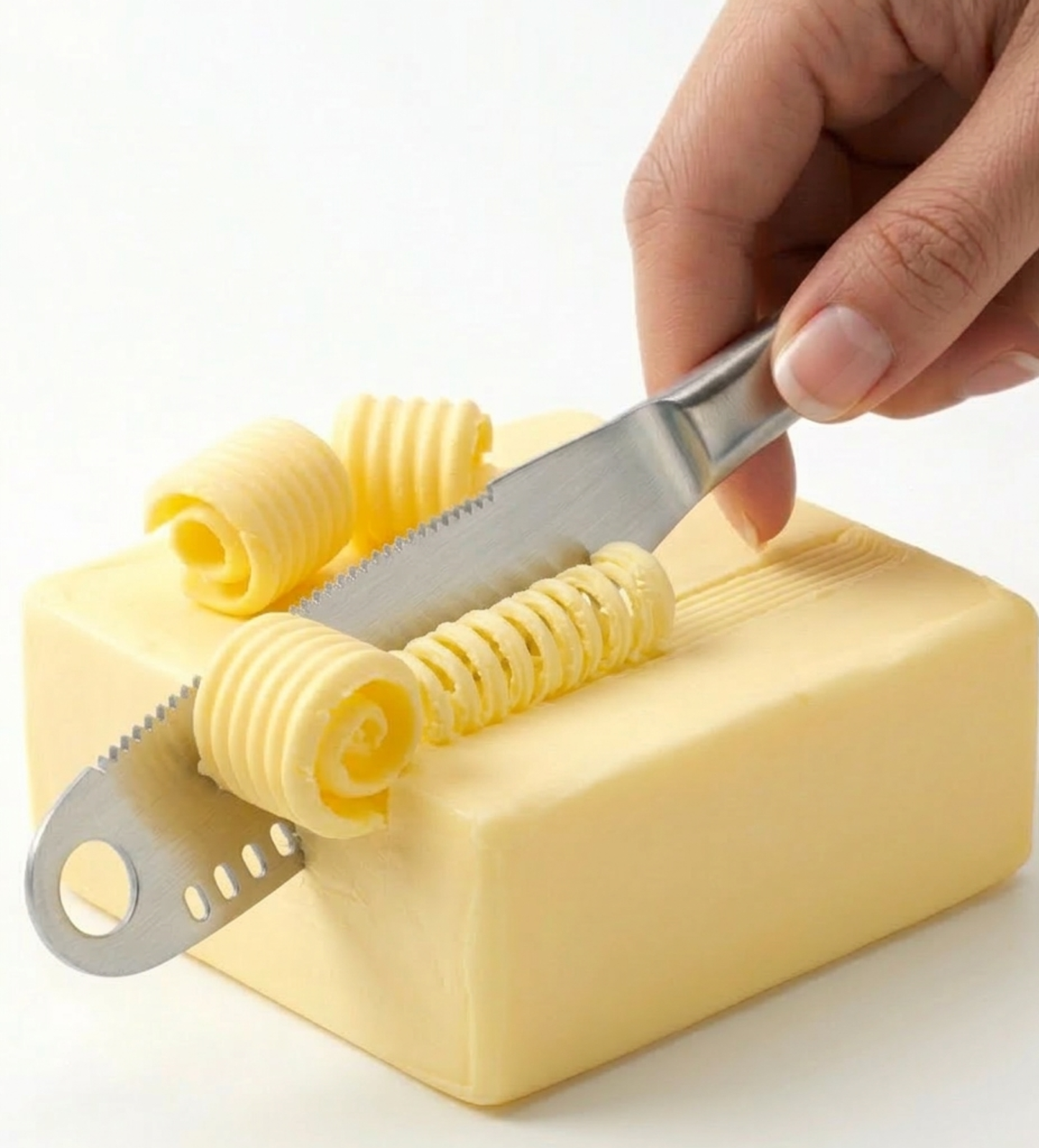 Stainless Steel Butter Spreader, Butter Knife - 3 in 1 Kitchen Gadgets x1